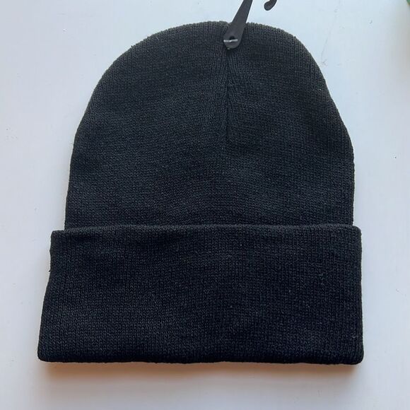 Power Club Black Knit Beanie Hat - Picture 3 of 3